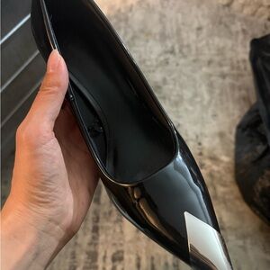 H&M Glossy Black Heels